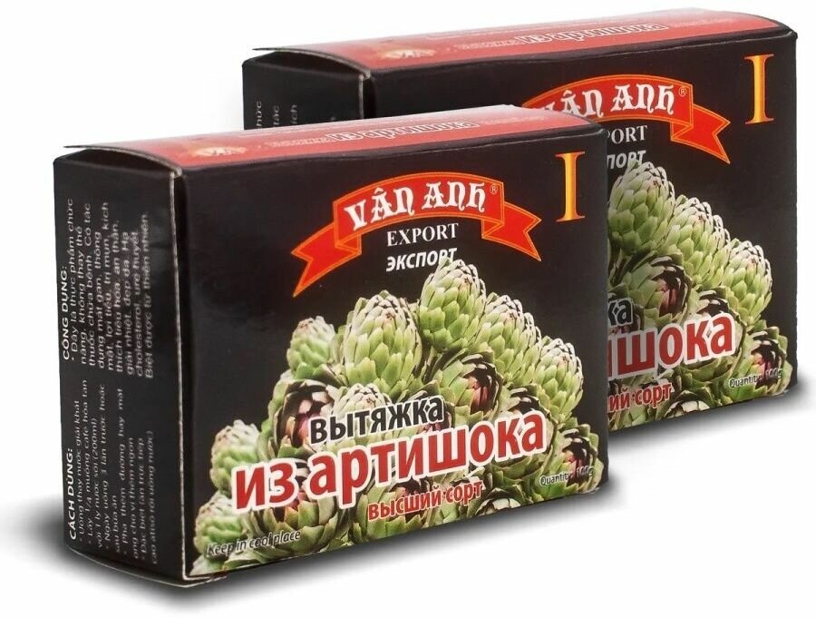 Вытяжка из артишока (Soft Jelly Atiso) Van Anh, 2 шт по100 г