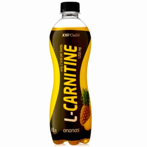 фото Напиток l-карнитин xxi l-carnitine (1200мг) 10х0,5л ананас /без сахара/ жиросжигатель для похудения женщин и мужчин xxi power