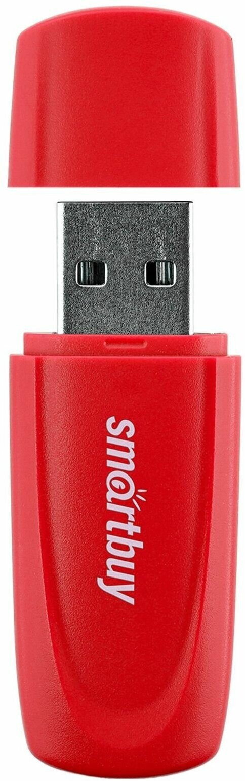 Накопитель USB 2.0 16GB SmartBuy Scout красный - фото №6