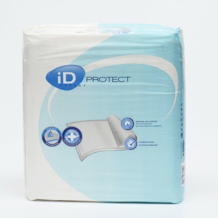 Пеленки iD Protect Eхpert, 60 х 90 см, 30 шт