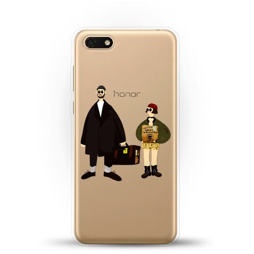 фото Силиконовый чехол матильда и леон на honor 7s andy & paul