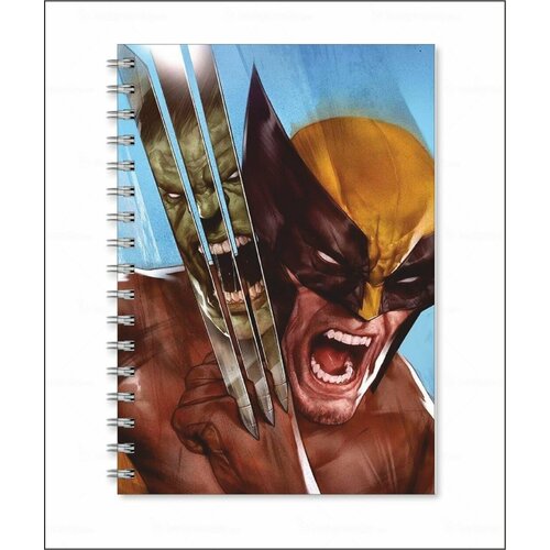 Тетрадь Росомаха - Wolverine № 13 рюкзак росомаха wolverine черный 4