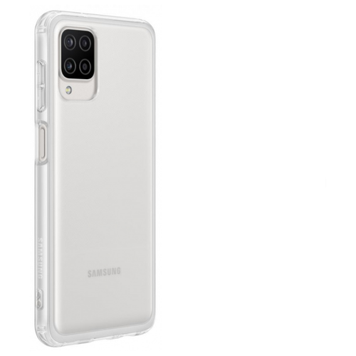 Клип-кейс Samsung Galaxy A12 Soft Clear Cover прозрачный (EF-QA125TTEGRU)