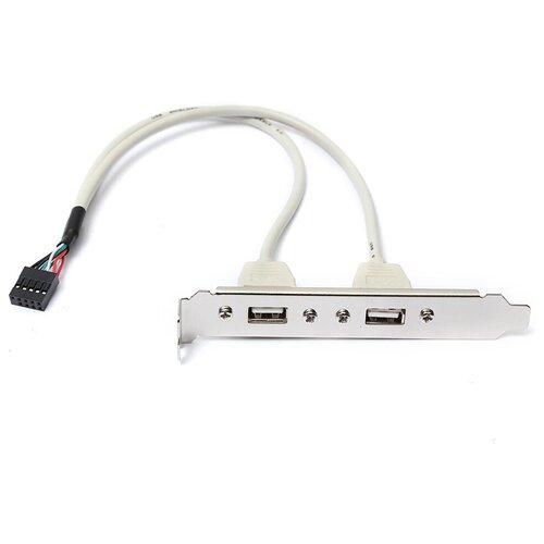 Планка портов 2 x USB 2.0 (Type-A) | ORIENT C086L30 планка портов низкопрофильная 2 x usb 2 0 type a orient c026