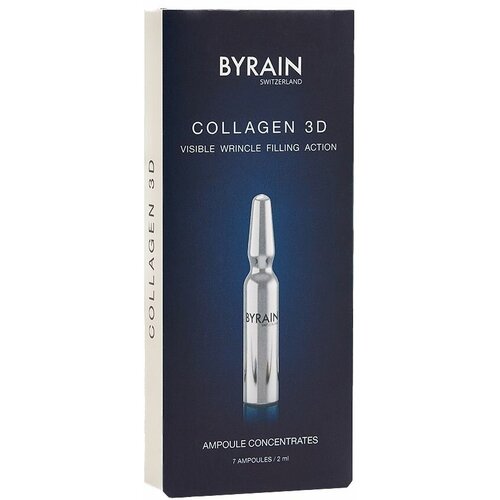 BYRAIN Ампулы для лица, 7*2мл Collagen 3D