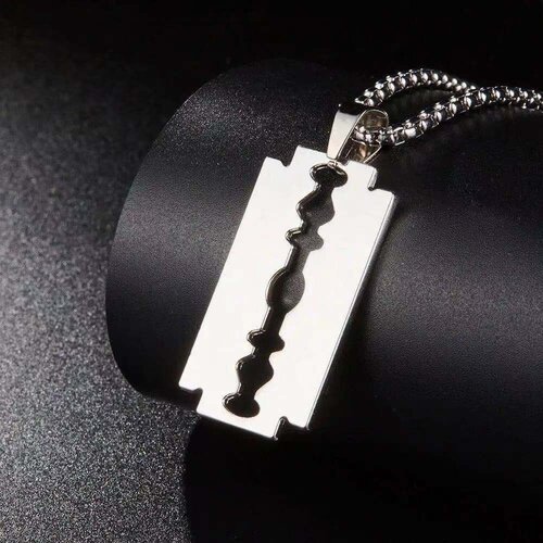 фото Кулон подвеска "лезвие" на цепочке happy pirate