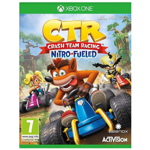 игра crash team racing ctr nitro fueled английская версия для playstation 4 Игра Crash Team Racing Nitro-Fueled Standard Edition для Xbox One