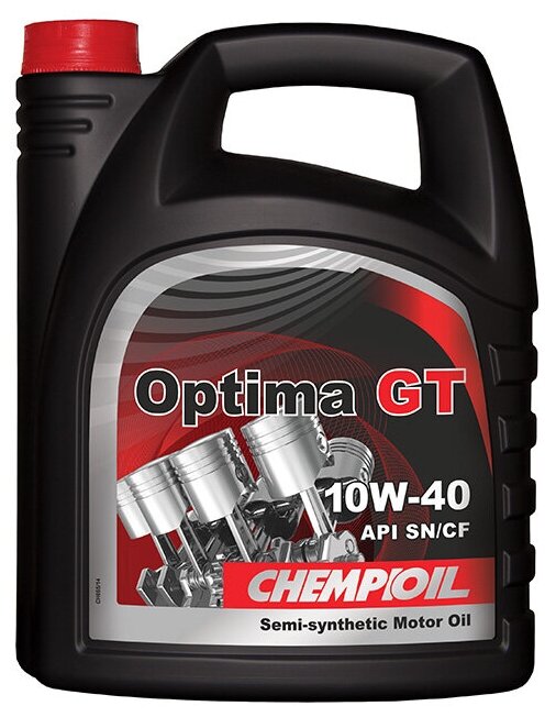 CHEMPIOIL Масло Chempioil Optima Gt Sae 10w-40 П/Синт.(5 Л) Api Sn/Cf; Acea A3/B4;Vw 502.00/505.00; Mb 229.1;Renault Rn0700