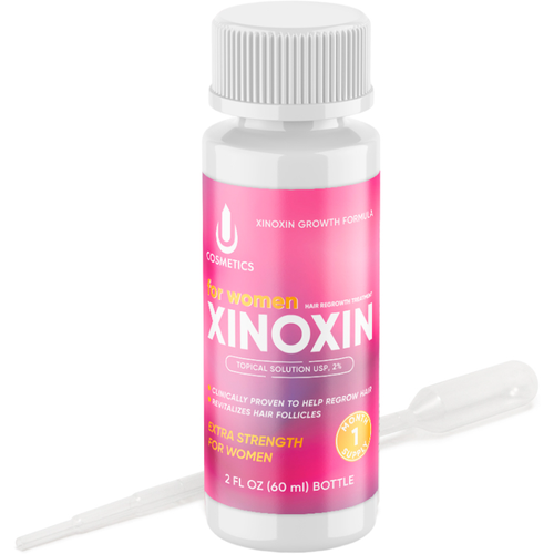 Лосьон для стимуляции роста волос Xinoxin / Ксиноксин 2%, с мятной отдушкой, 60 мл