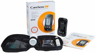 Глюкометр CareSens N черный