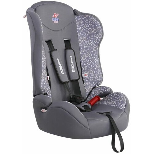 Автокресло Siger Kids Planet Meteor SG517 серый велосипед, гр.I/II/III, 9-36 кг, 1-12 лет (KRES2544)