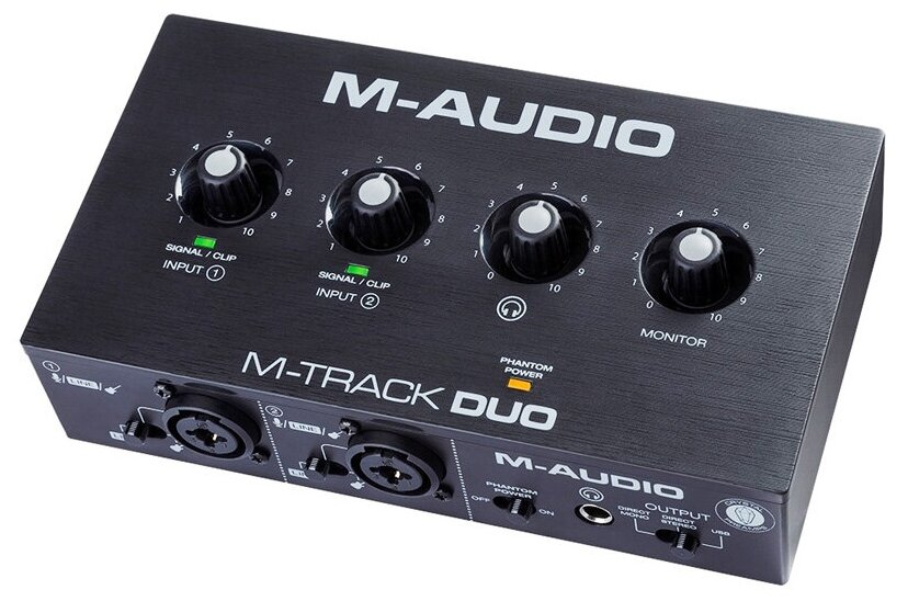 M-Audio M-Track Duo внешний аудиоинтерфейс