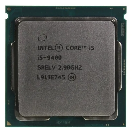 Процессор Intel Core i5-9400 (LGA1151v2, 6/6 до 4.1 ГГц, DDR4, Intel HD Graphics) OEM