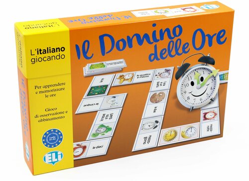 IL DOMINO DELLE ORE (A1-А2) / Обучающая игра на итальянском языке 