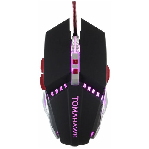 Мышь OKLICK 999G TOMAHAWK, черный мышь oklick 815g черный оптическая 2400dpi usb игровая 5but