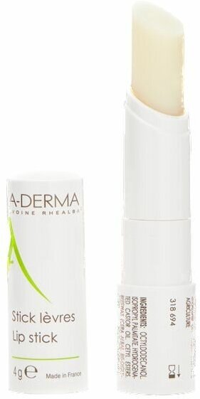 A-DERMA Бальзам для губ Essentials