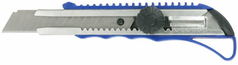 Нож технический пластиковый 18 мм вращающийся прижим