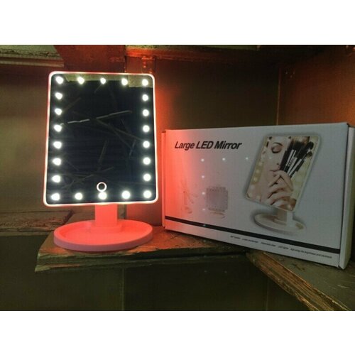 Зеркала косметические ЗеркалоMIRRORLA033895БезАкРозовый розовый