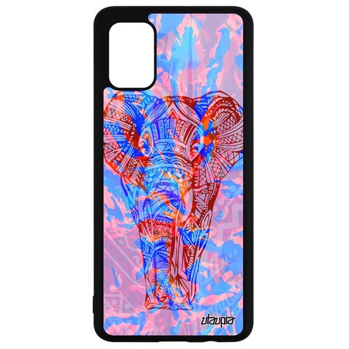 фото Чехол на мобильный galaxy a51, "слон" мудрый африканский utaupia