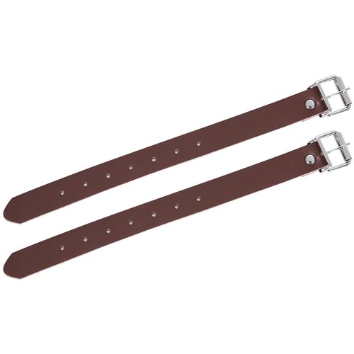 Корзина на велосипед OXFORD Leather Basket Straps (Pair) коричневый