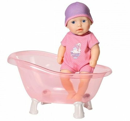 Кукла my first BABY ANNABELL пупс с ванночкой 30 см, -ZAPF CREATION 700044