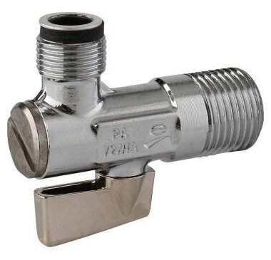 Шаровой кран с фильтром для смесителя с трубками, 10х1/2" НР, Itap 906 - фотография № 2