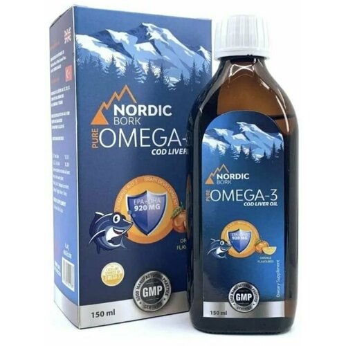 Swiss bork Omega-3 150ml Nordic / Свисс борк Нордик Омега-3 150 мл