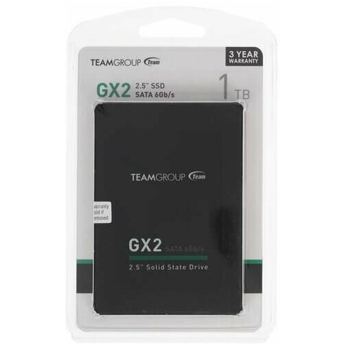 1000 ГБ 25 SATA накопитель Team_Group GX2 T253X2001T0C101 694300₽