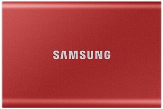 Внешний SSD Samsung T7 1 TB, красный