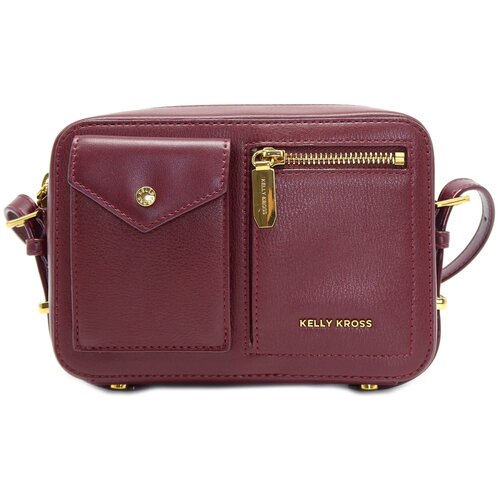 фото Сумка кроссбоди kelly kross кк9911-4, бордовая