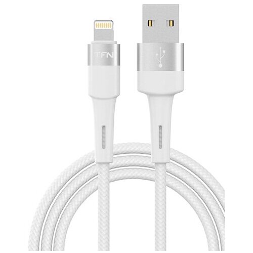 Кабель TFN USB - Lightning 1.2m. 2A White (TFN-C-ENV-AL1MWH) кабель tfn usb micro usb 1 2m 2a white tfn c env mic1mwh