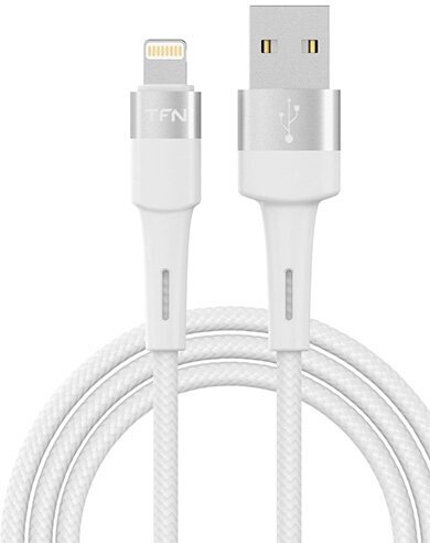 Кабель TFN USB - Lightning 1.2m. 2A White (TFN-C-ENV-AL1MWH)