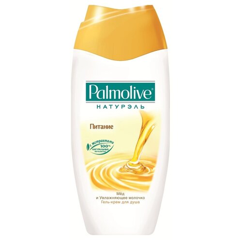 Гель-крем для душа Palmolive Натурэль Питание Мед и Увлажняющее Молочко, 750 мл