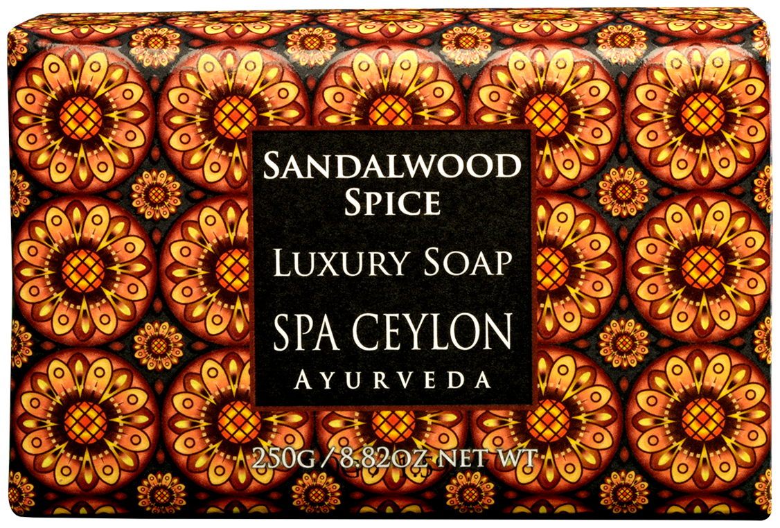 Spa Ceylon, Роскошное мыло "пряный сандал" (100гр)