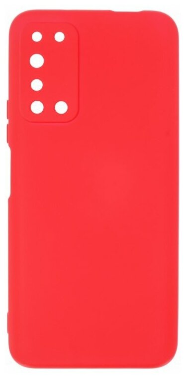 Силиконовый чехол Silicone Case для Huawei Honor X10, красный