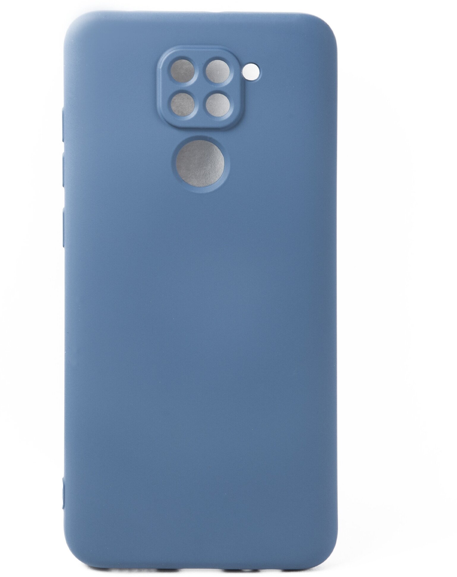 Защитный чехол для Xiaomi Redmi Note 9/Защита от царапин для Xiaomi/Защита для телефона Ксиаоми Редми Ноут 9/Защита для смартфона/Защитный чехол синий