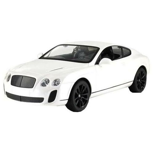 Машина MZ Bentley Continental 2048 1/14 +акб 2048-WHITE машина р у 1 24 bentley continental gt speed цвет чёрный 2 4g 48600b