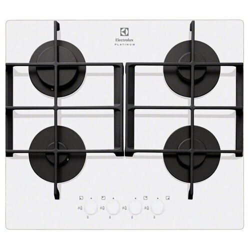 Газовая варочная панель Electrolux EGT 96342 YW белый 2376100₽