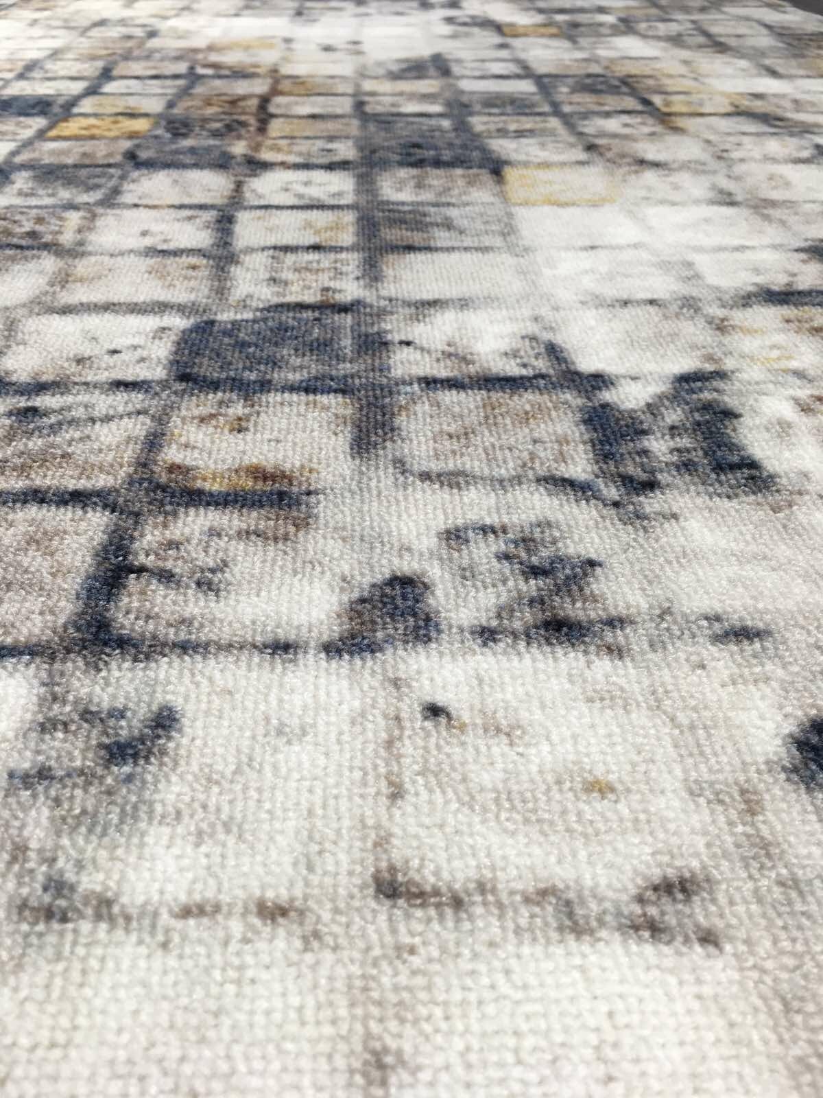 Ковровая дорожка на войлочной основе Carpet World "Madrid" , полиамид , микрофибра , искусственный войлок , 1.40x2.00м - фотография № 4