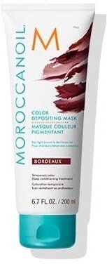 Moroccanoil Тонирующая маска для волос Depositing Mask тон Bordeaux 200 мл (Moroccanoil, ) - фото №3