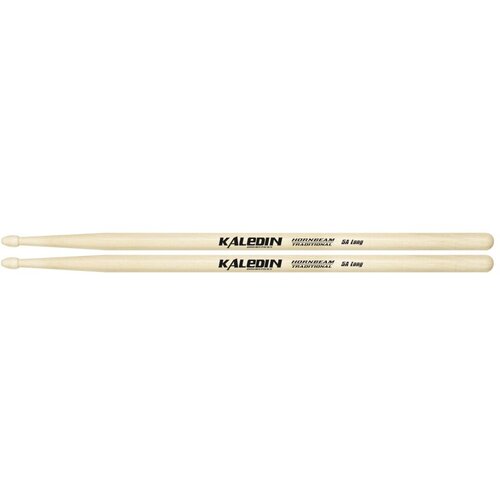 kaledin drumsticks 5a барабанные палочки граб 7KLHB5AL 5A Long Барабанные палочки, граб, деревянный наконечник, Kaledin Drumsticks