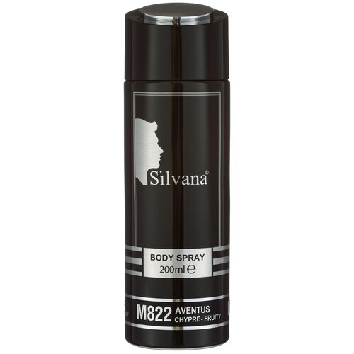 Парфюмированный дезодорант-спрей для тела Silvana Aventus, 200ml