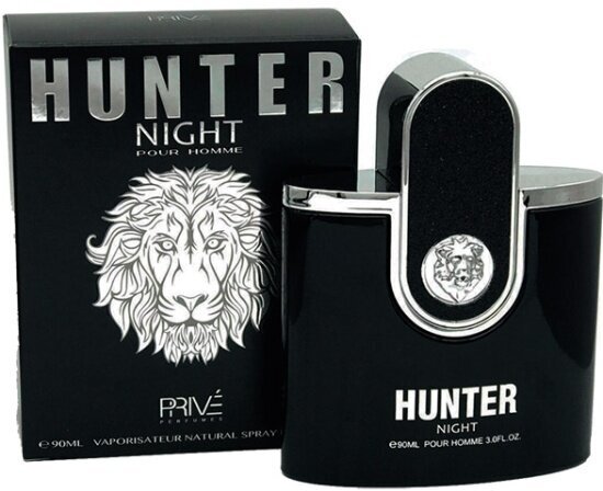 Мужская туалетная вода Prive Hunter night, 90 мл