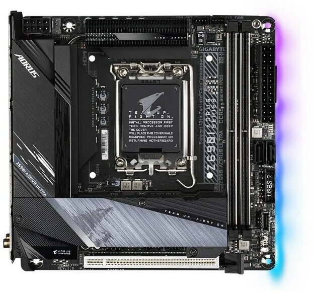 Материнская плата GIGABYTE Z690I AORUS ULTRA (rev. 1.0)