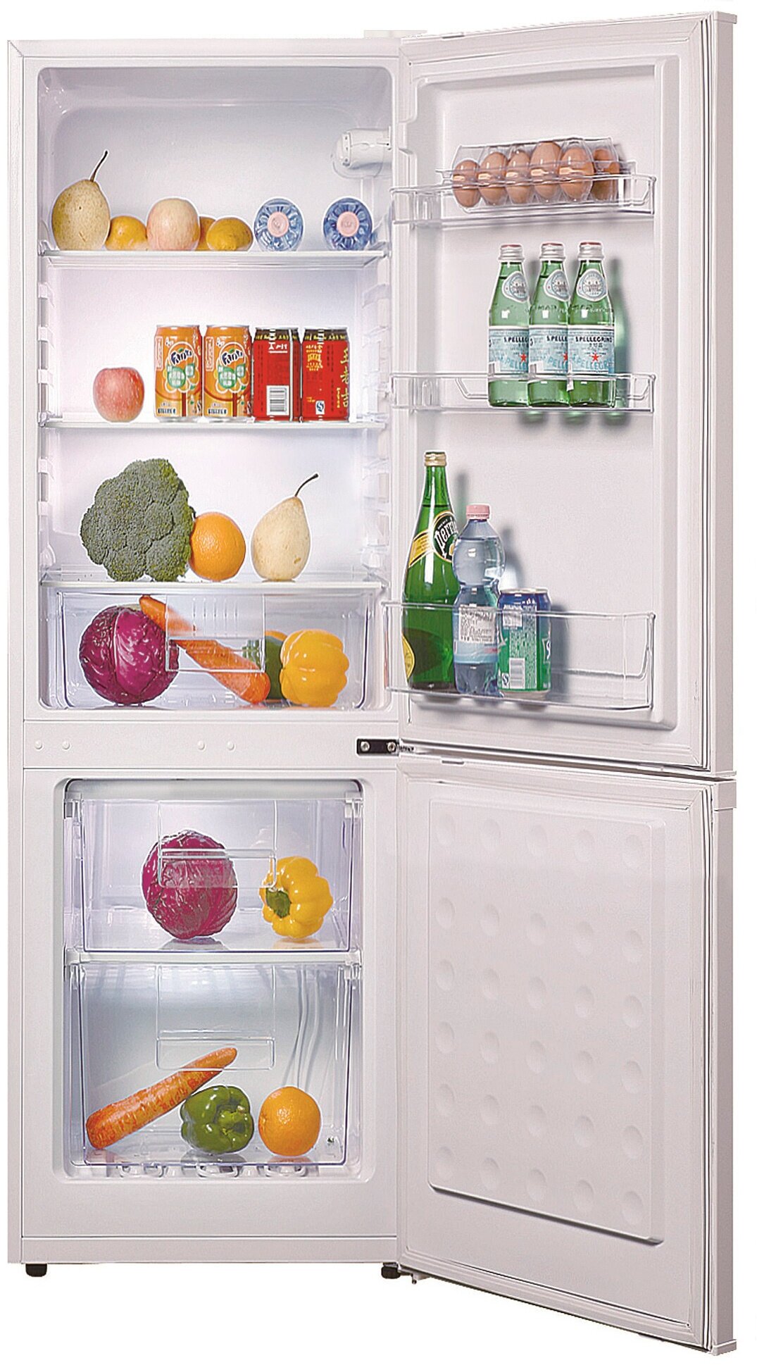 Холодильник Hyundai , двухкамерный, белый - фото №3