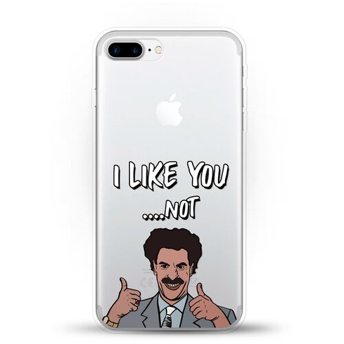 фото Силиконовый чехол i like you на apple iphone 8 plus andy & paul