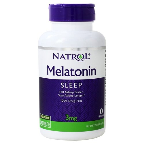 Natrol Melatonin таб., 5 мг, 60 шт.