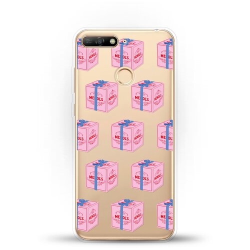 фото Силиконовый чехол mendls на honor 7a pro andy & paul