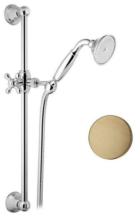 Душевой гарнитур Webert Shower Set AC0384065, бронза