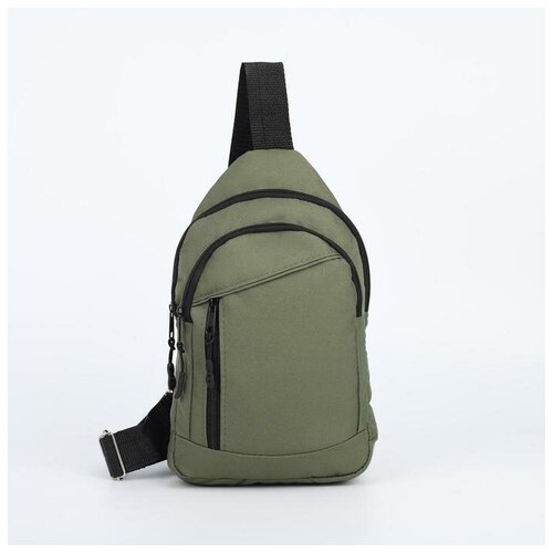 Сумка поясная ЗФТС, зеленый, хаки сумка слинг зфтс спортивная текстиль черный